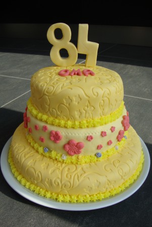 taart voor mijn oma!